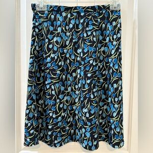 Dressbarn Tulip Floral Midi Skirt Size 6 Soft Girl Y2K Dainty Summer Spring